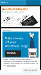 Mobile Screenshot of genedeitchcredits.com