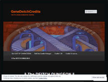 Tablet Screenshot of genedeitchcredits.com